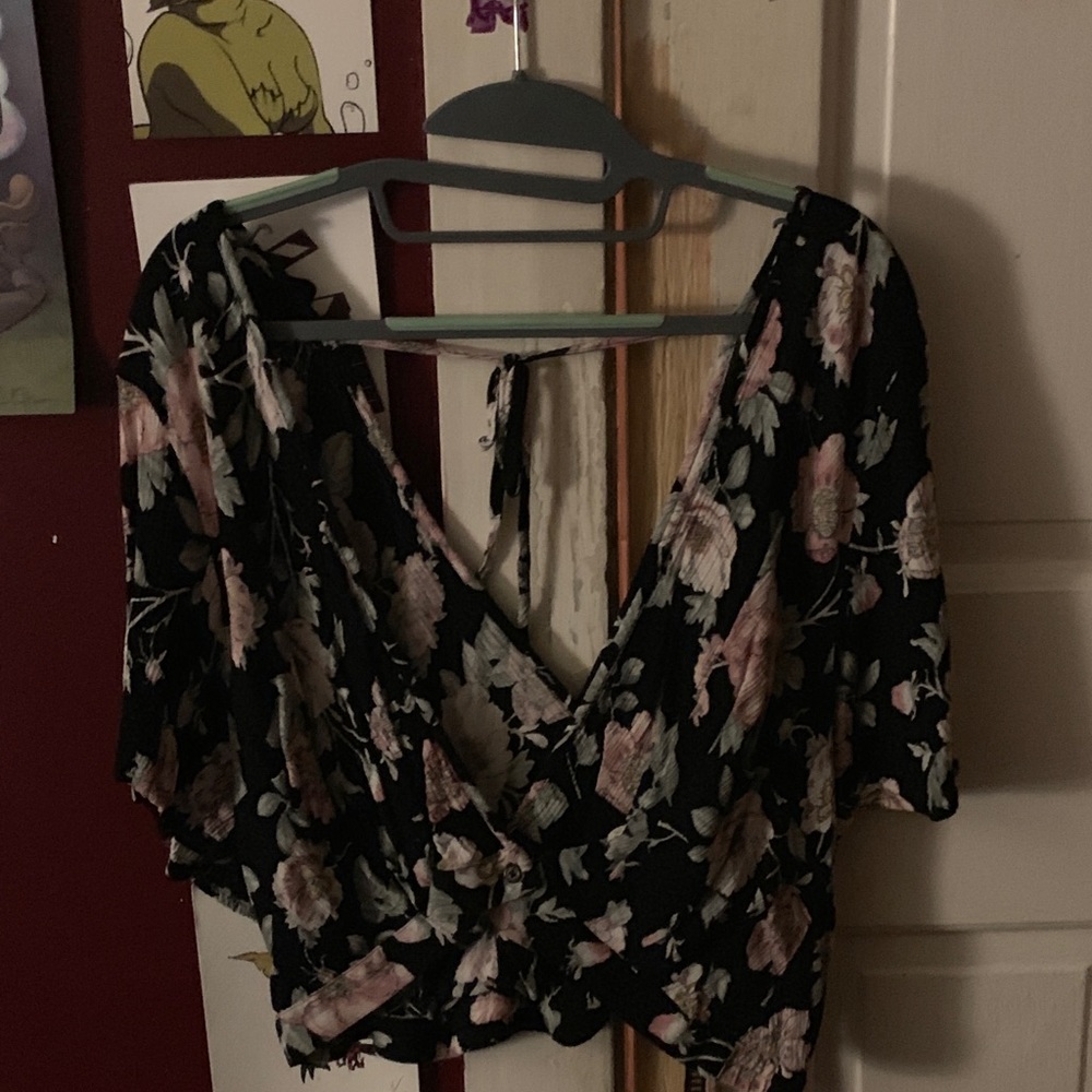 Flower Crop Top